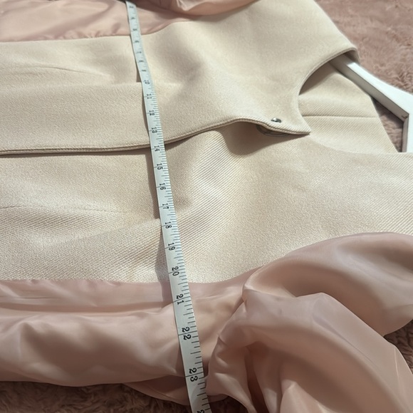 Calvin Klein Pink long coat. - Picture 8 of 9